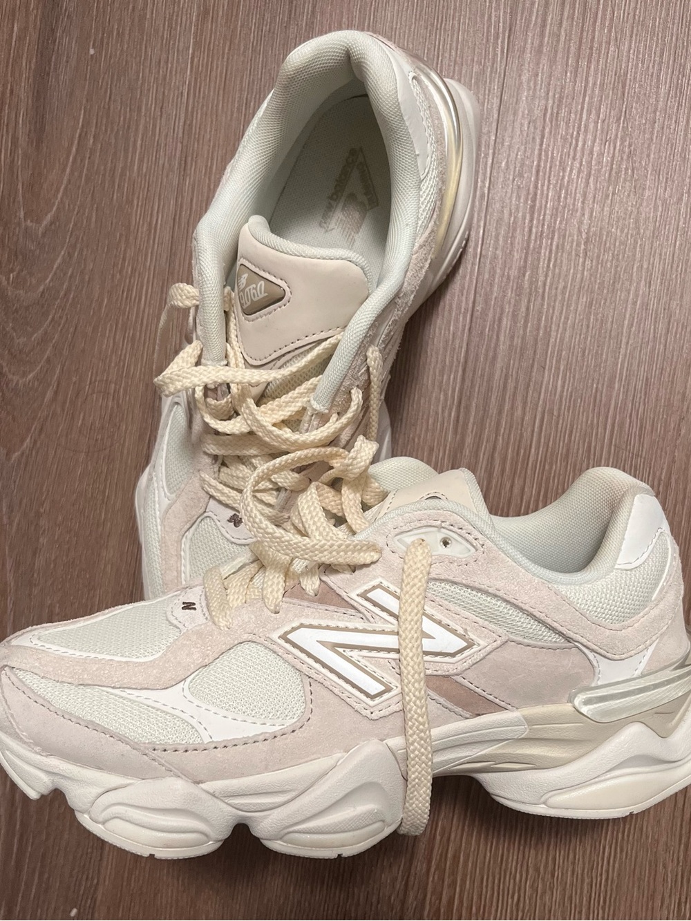 Neutral Beige New Balance 9060 Sneakers (like new)